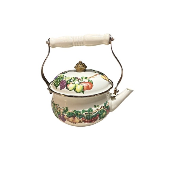 Tabletops Unlimited Kensington Garden Tea Pot‎ Vitroceramic Induction Kettle - Picture 1 of 5
